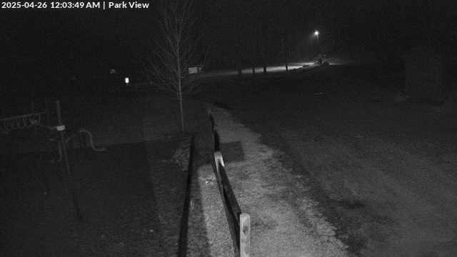 time-lapse frame, Inlet Fern Park Sledding webcam