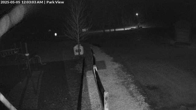 time-lapse frame, Inlet Fern Park Sledding webcam