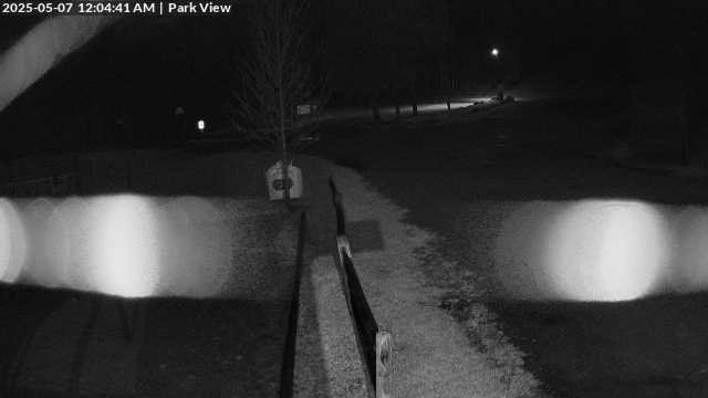 time-lapse frame, Inlet Fern Park Sledding webcam