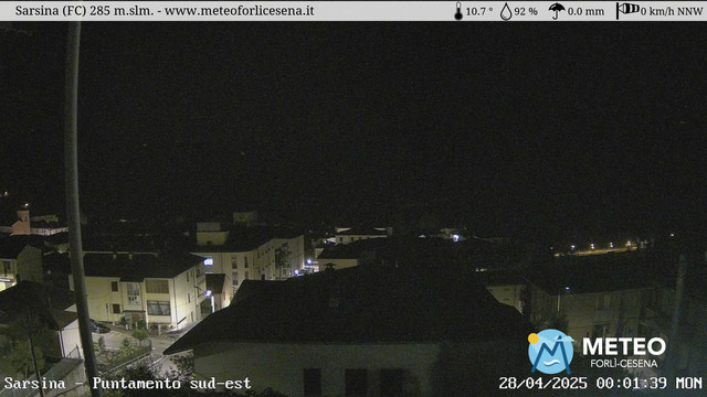 time-lapse frame, Sarsina webcam