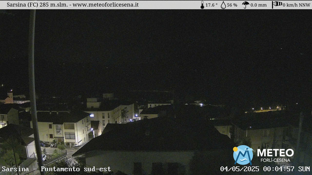 time-lapse frame, Sarsina webcam