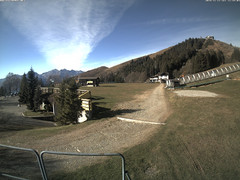 view from Bielmonte piste versante sud on 2024-11-13