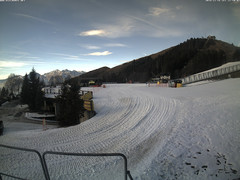 view from Bielmonte piste versante sud on 2024-12-18