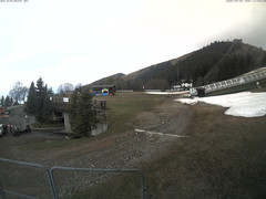 view from Bielmonte piste versante sud on 2025-04-28