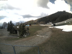 view from Bielmonte piste versante sud on 2025-04-29