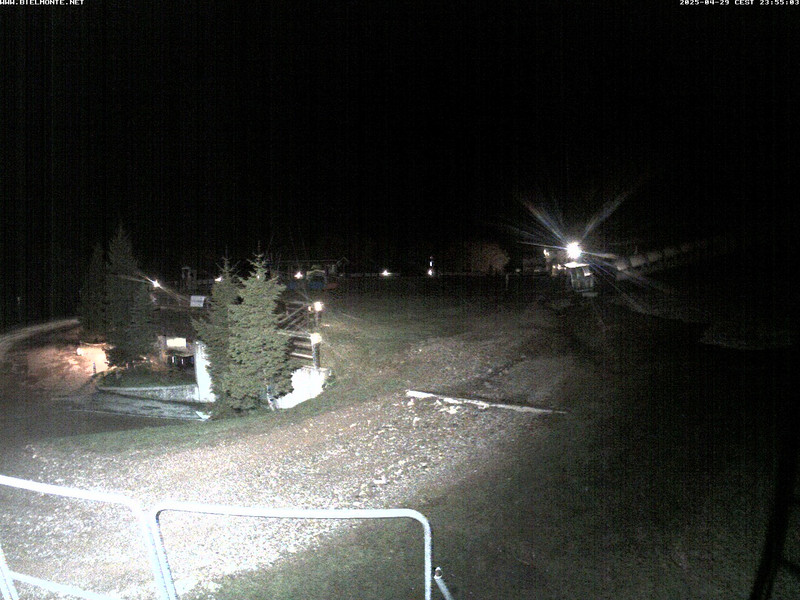 time-lapse frame, Bielmonte piste versante sud webcam