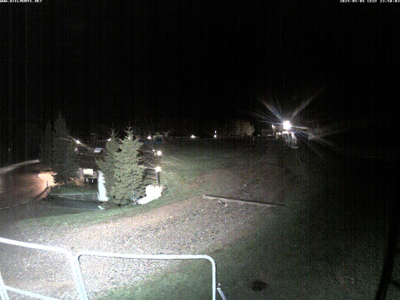 time-lapse frame, Bielmonte piste versante sud webcam