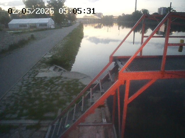 time-lapse frame, Troja - Warm Up webcam