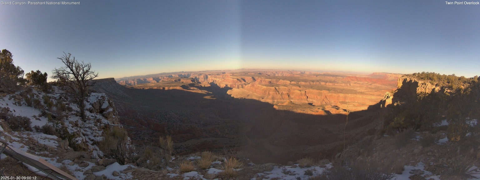 time-lapse frame, Twin Point West webcam