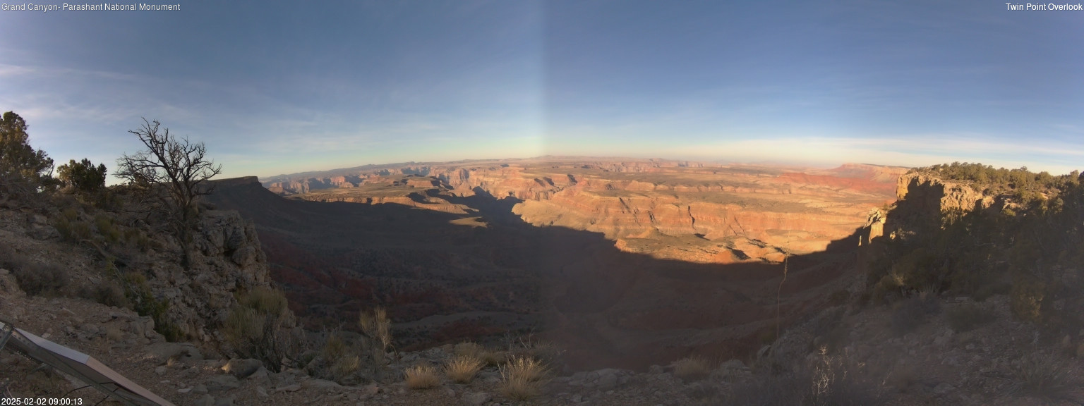 time-lapse frame, Twin Point West webcam