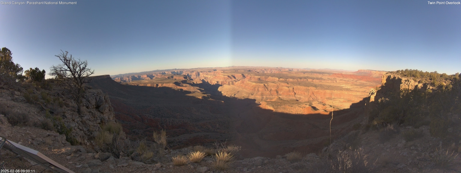 time-lapse frame, Twin Point West webcam