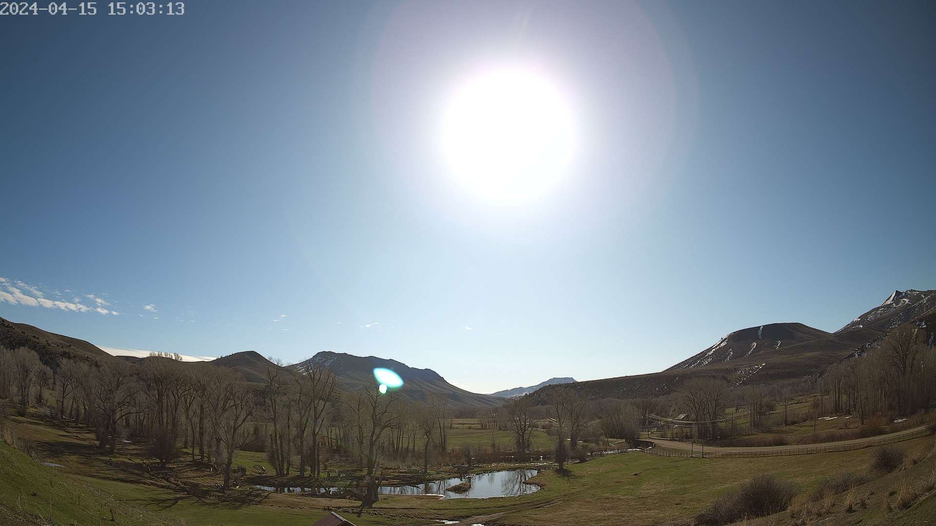 time-lapse frame, Sierra Madre Cam webcam