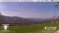 view from Passo del Muraglione on 2024-03-22