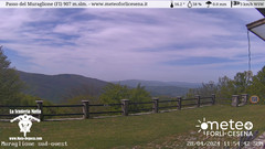 view from Passo del Muraglione on 2024-04-28