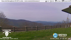 view from Passo del Muraglione on 2025-04-12