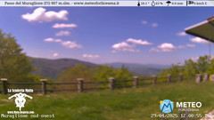 view from Passo del Muraglione on 2025-04-29