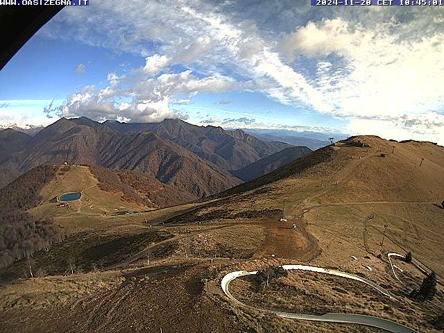 time-lapse frame, Bielmonte Monte Marca est webcam