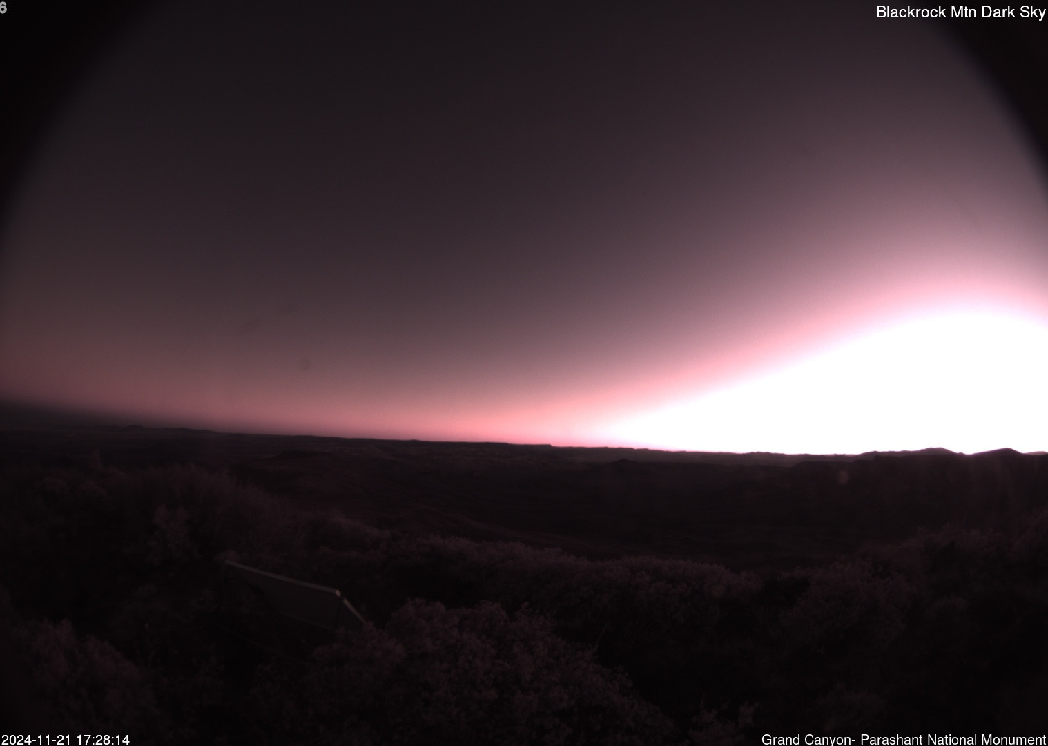 time-lapse frame, Blackrock - Dark Sky webcam