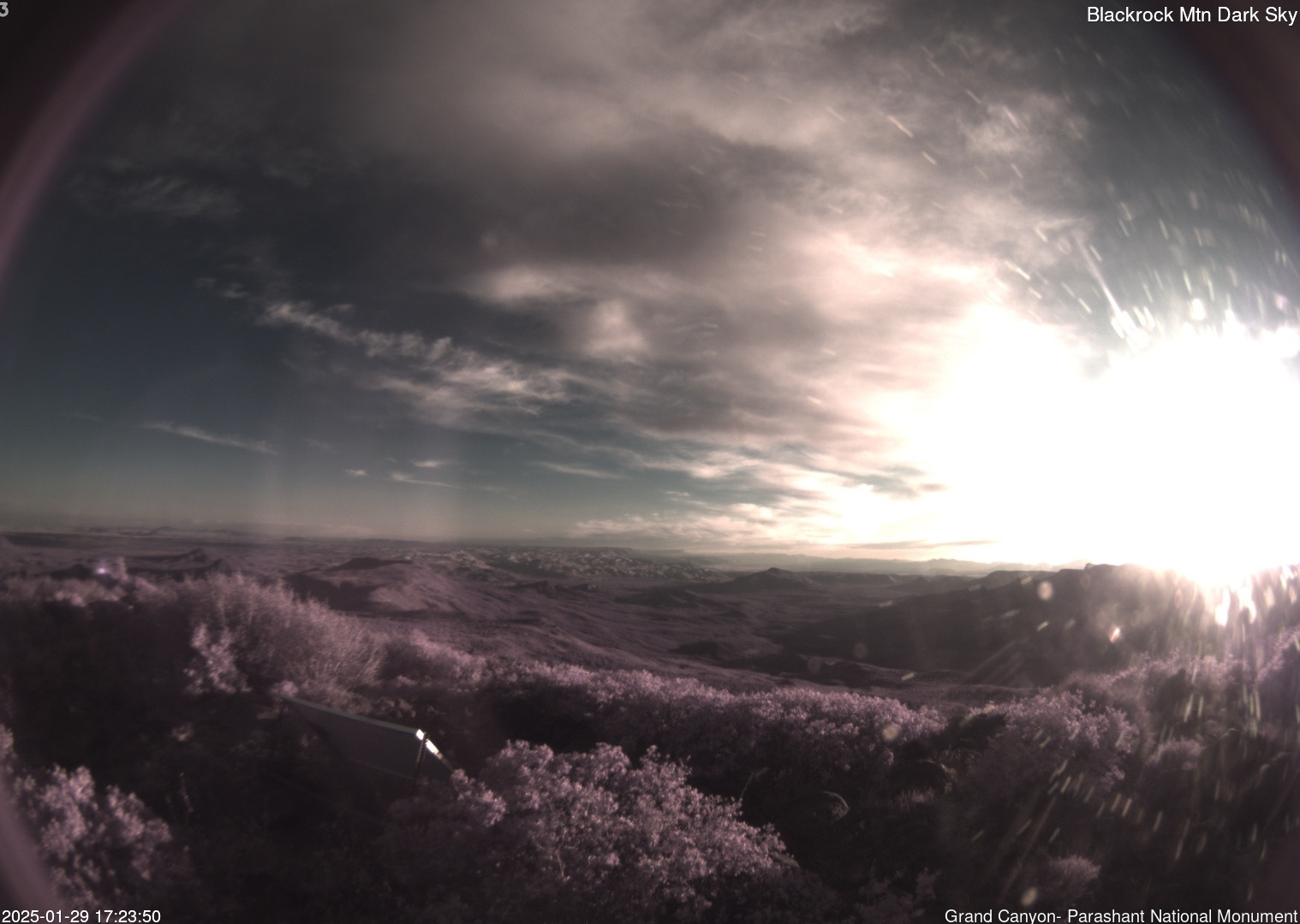 time-lapse frame, Blackrock - Dark Sky webcam