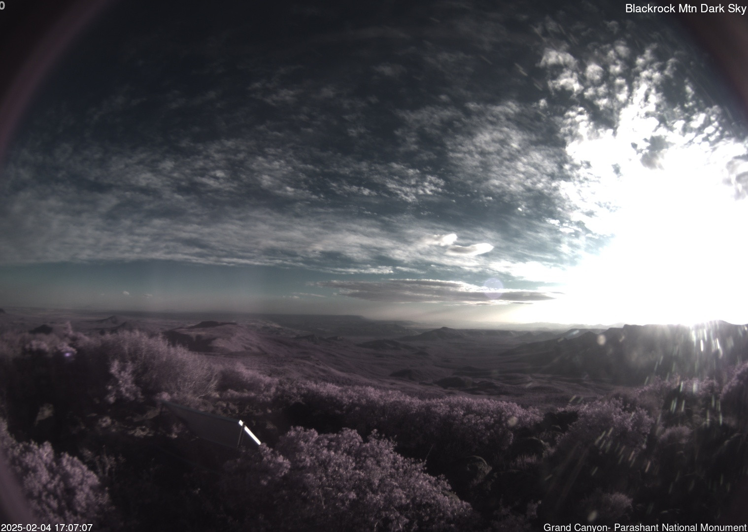 time-lapse frame, Blackrock - Dark Sky webcam