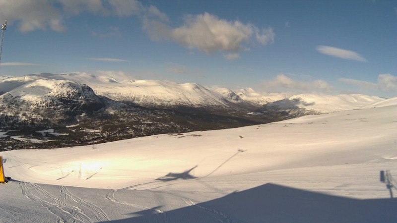time-lapse frame, Fjellheisen webcam