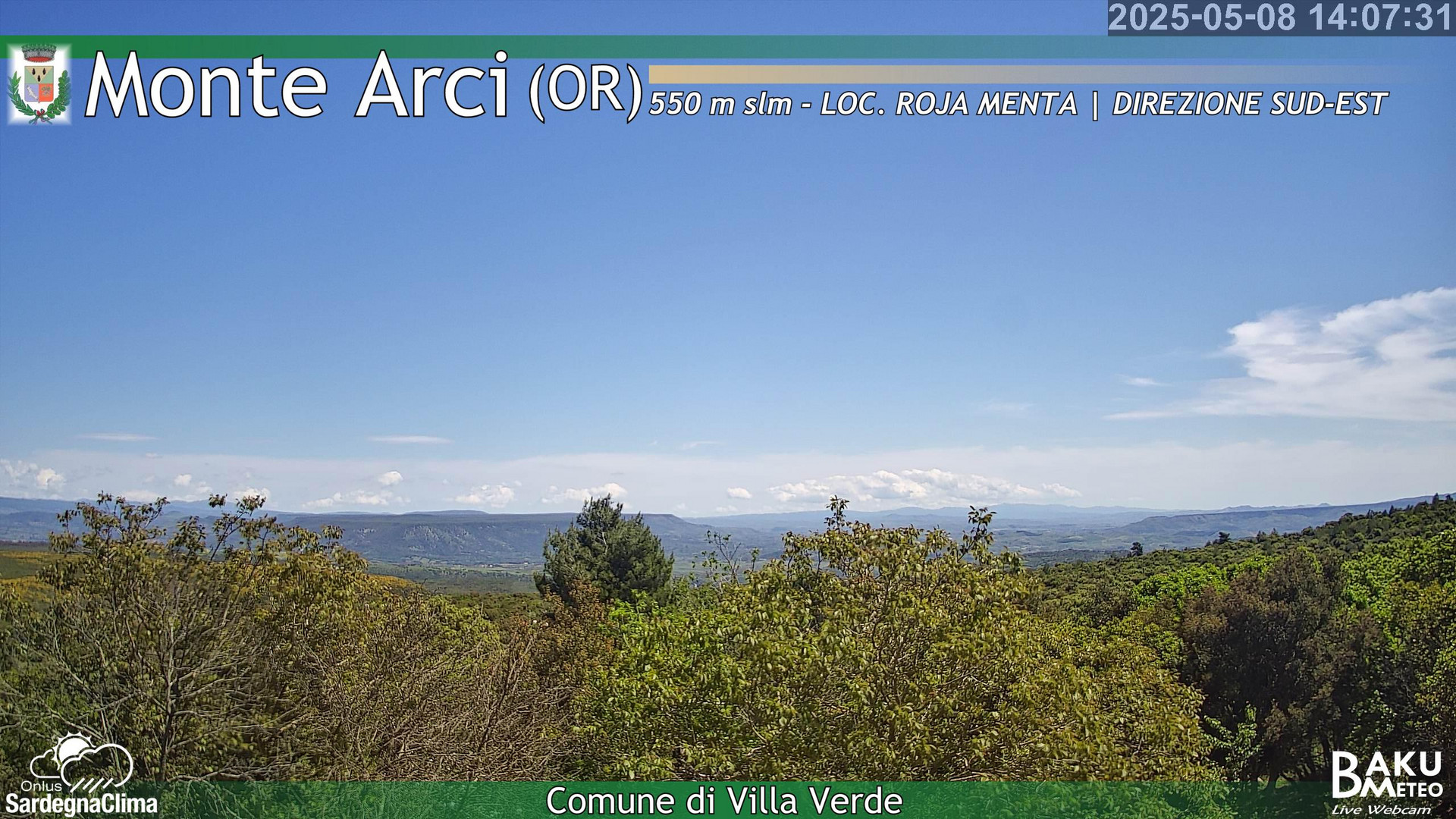 time-lapse frame, Roja Menta webcam