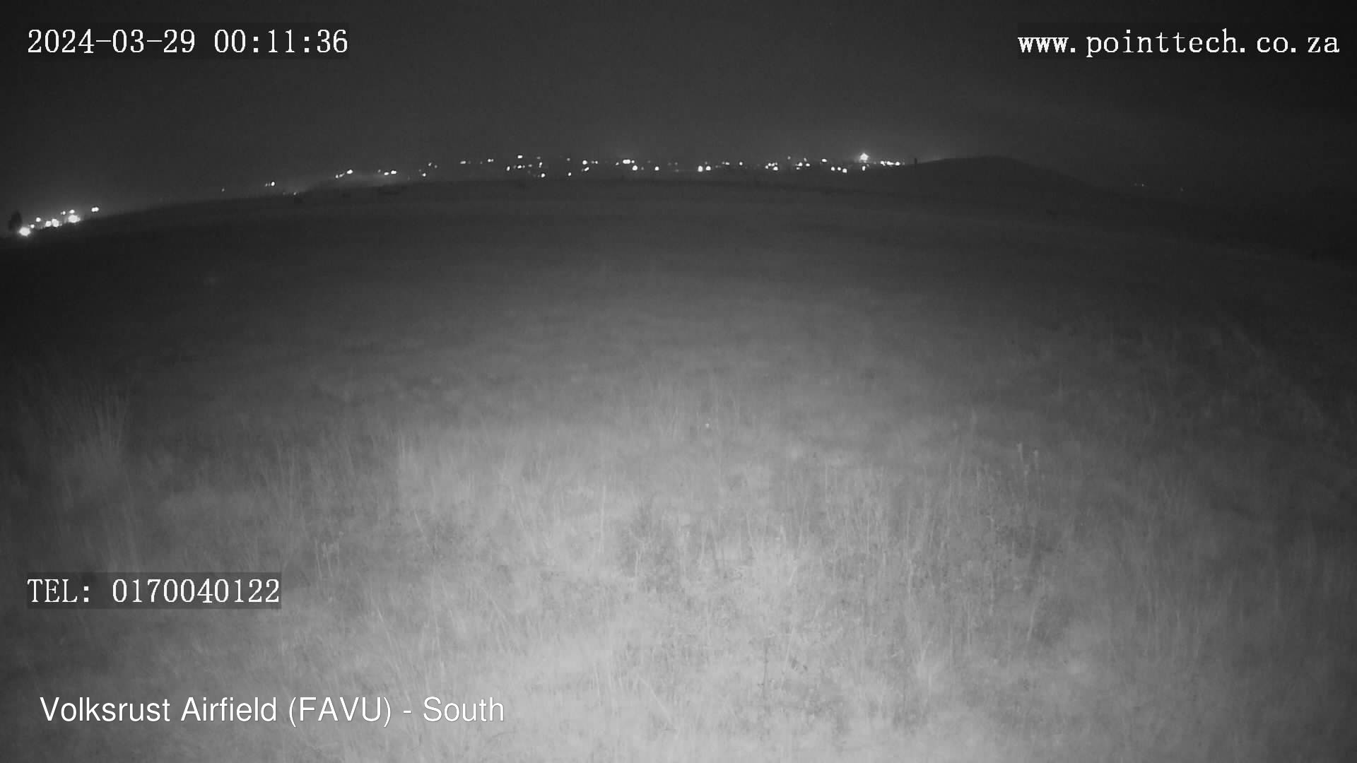 time-lapse frame, FAVU - South webcam