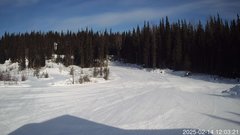 view from Nordic Centre Lodge on 2025-02-14