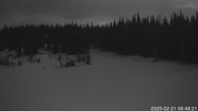 time-lapse frame, Nordic Centre Lodge webcam