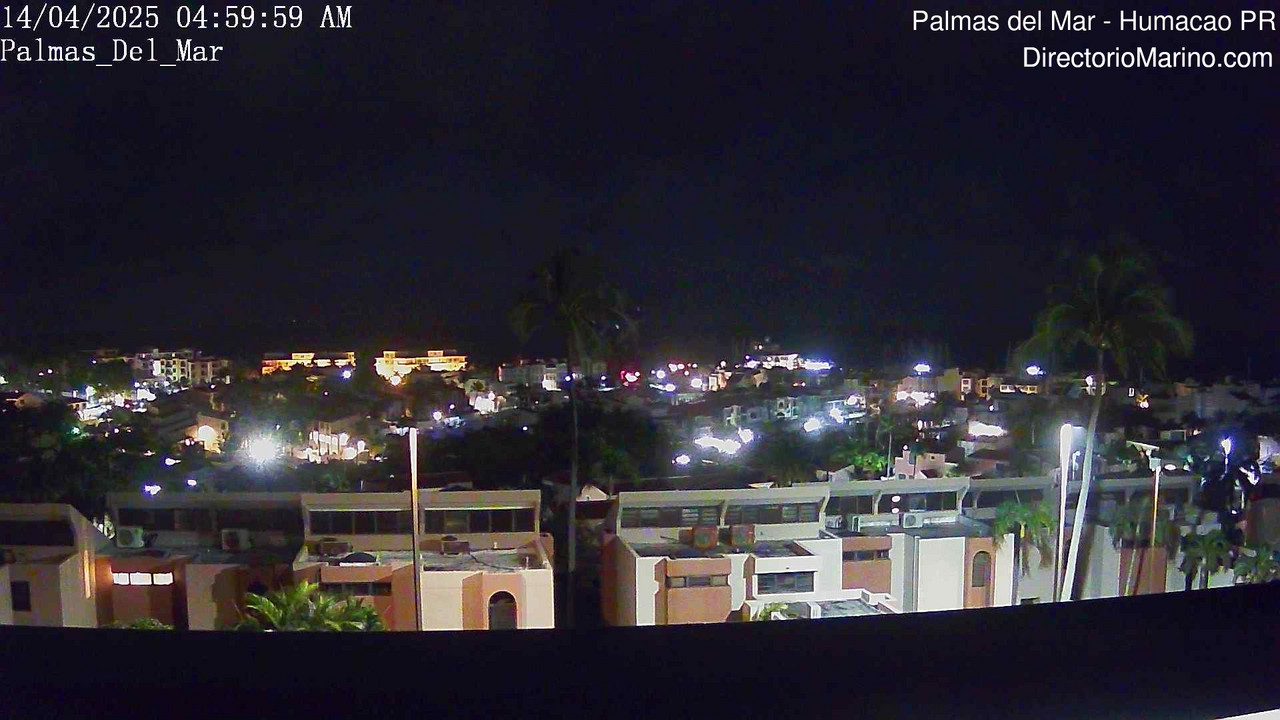 time-lapse frame, PalmasDelMar webcam