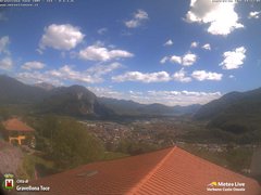 view from Gravellona Toce panoramica on 2024-04-20