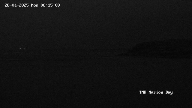time-lapse frame, TMR - Marion Bay webcam