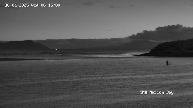 time-lapse frame, TMR - Marion Bay webcam