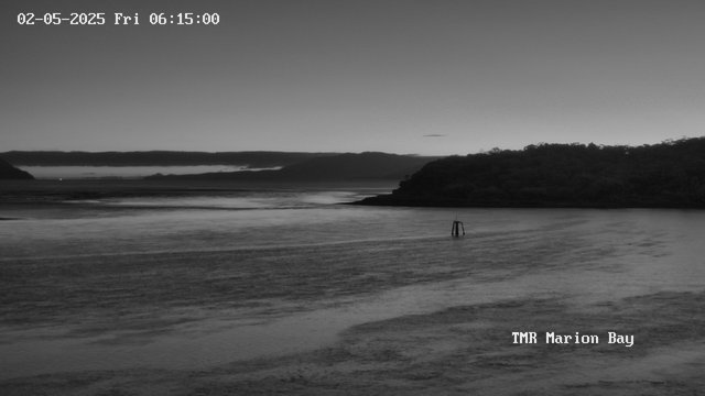 time-lapse frame, TMR - Marion Bay webcam