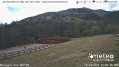 view from San Benedetto in Alpe on 2024-04-10