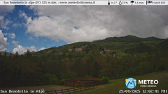 view from San Benedetto in Alpe on 2025-04-25