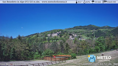 view from San Benedetto in Alpe on 2025-05-01