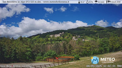view from San Benedetto in Alpe on 2025-05-08