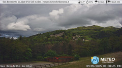 view from San Benedetto in Alpe on 2025-05-09