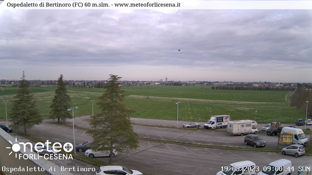 time-lapse frame, Ospedaletto di Bertinoro webcam