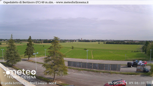 time-lapse frame, Ospedaletto di Bertinoro webcam