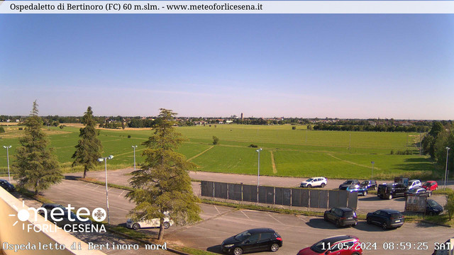 time-lapse frame, Ospedaletto di Bertinoro webcam