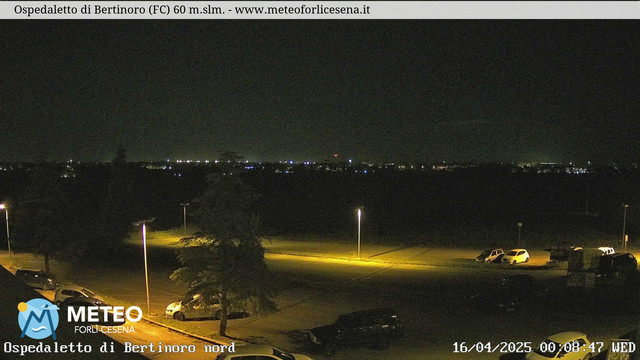 time-lapse frame, Ospedaletto di Bertinoro webcam