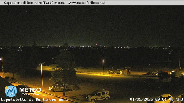 time-lapse frame, Ospedaletto di Bertinoro webcam