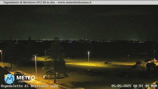 time-lapse frame, Ospedaletto di Bertinoro webcam