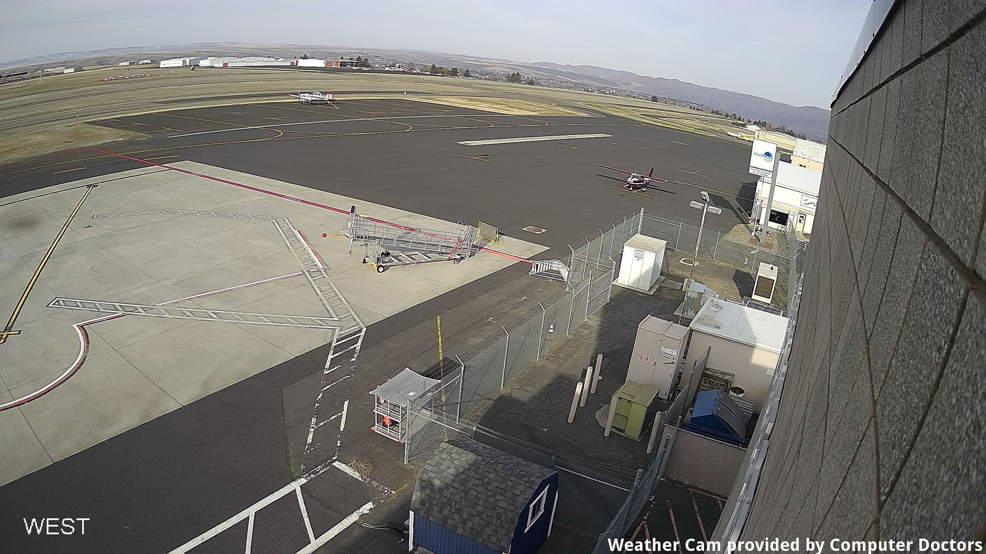 time-lapse frame, West webcam