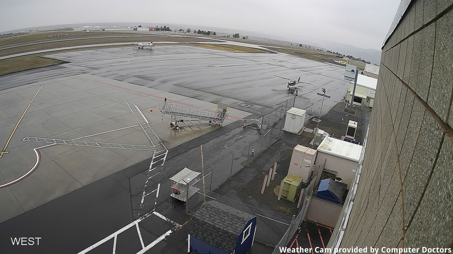 time-lapse frame, West webcam