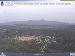 view from Monte Lusei Seui on 2024-04-12