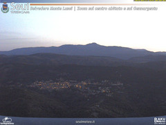 view from Monte Lusei Seui on 2024-04-27