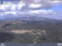 view from Monte Lusei Seui on 2024-09-09